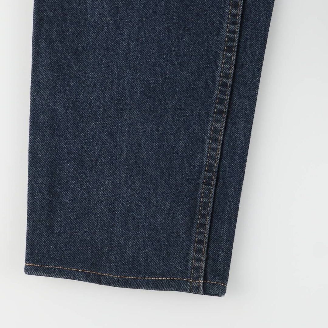 2000'S Levi's 550 Tapered Denim Pants, Made in USA, Men's, Size W29 cotton navy blue type Vintage Second Hand