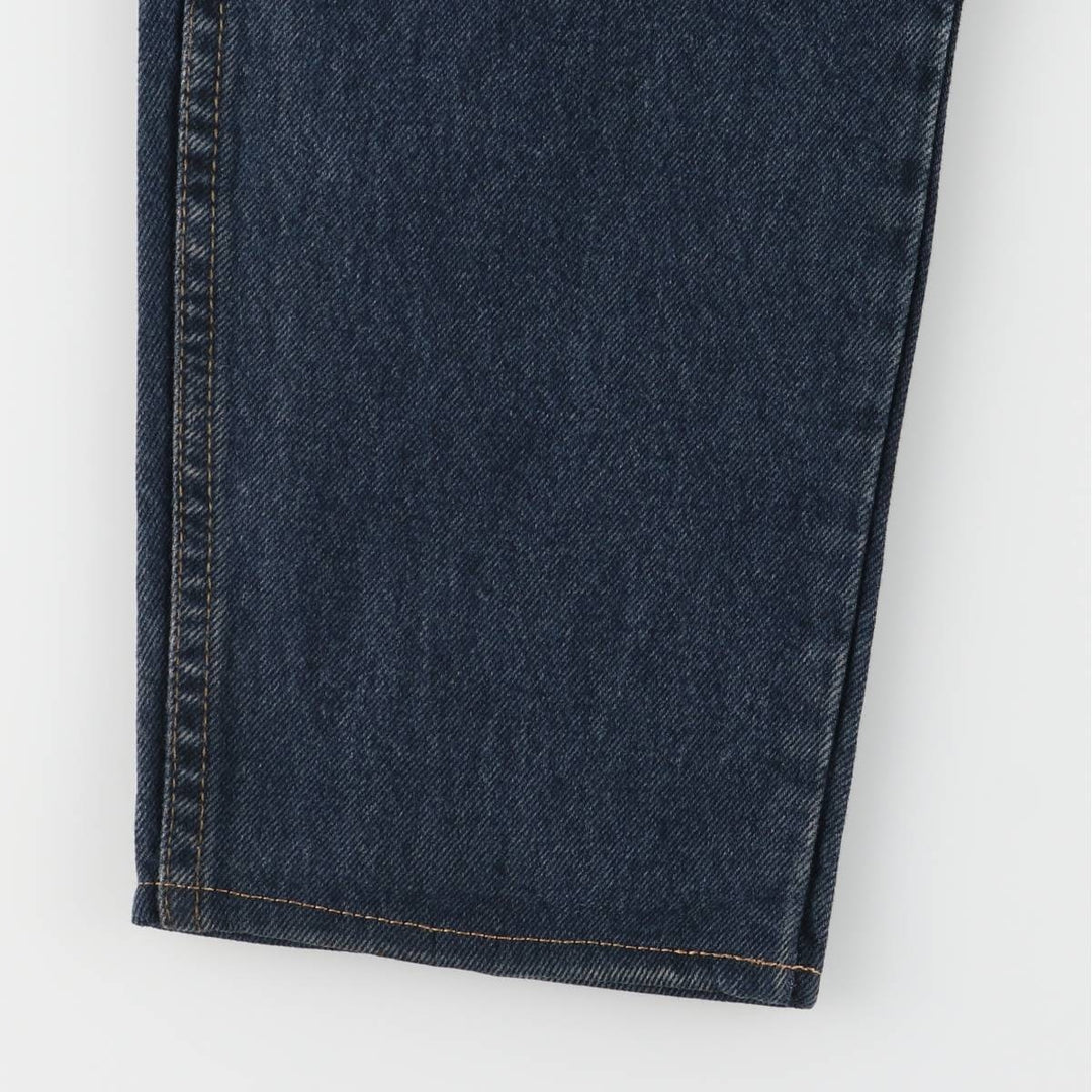 2000'S Levi's 550 Tapered Denim Pants, Made in USA, Men's, Size W29 cotton navy blue type Vintage Second Hand