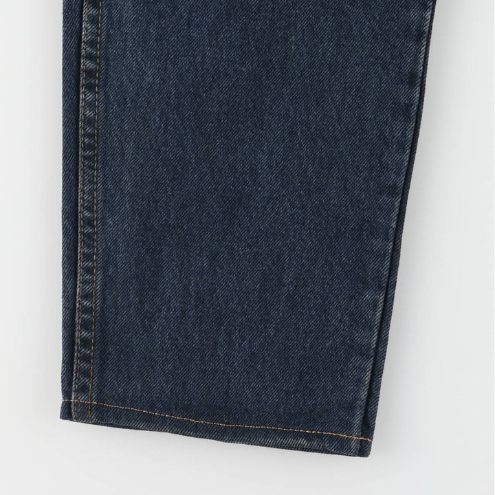 2000'S Levi's 550 Tapered Denim Pants, Made in USA, Men's, Size W29 cotton navy blue type Vintage Second Hand