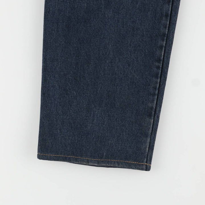 2000'S Levi's 550 Tapered Denim Pants, Made in USA, Men's, Size W29 cotton navy blue type Vintage Second Hand