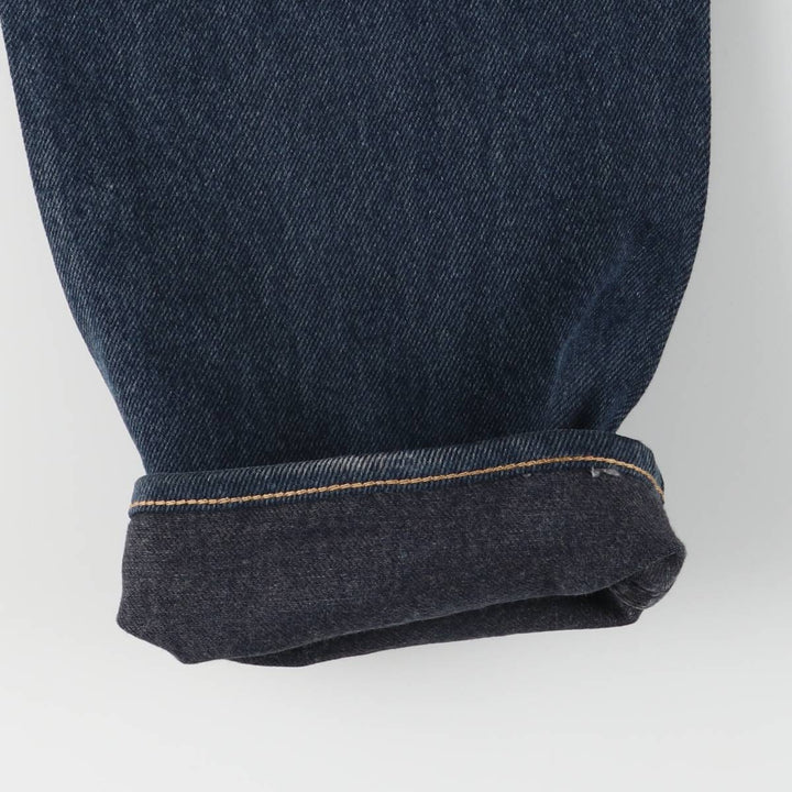 2000'S Levi's 550 Tapered Denim Pants, Made in USA, Men's, Size W29 cotton navy blue type Vintage Second Hand