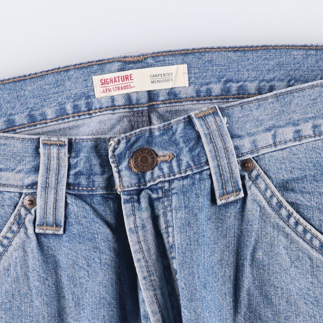 Levi's Signature Carpenter Denim Painter Pants, Men's, Size 34 cotton blue type Vintage Second Hand