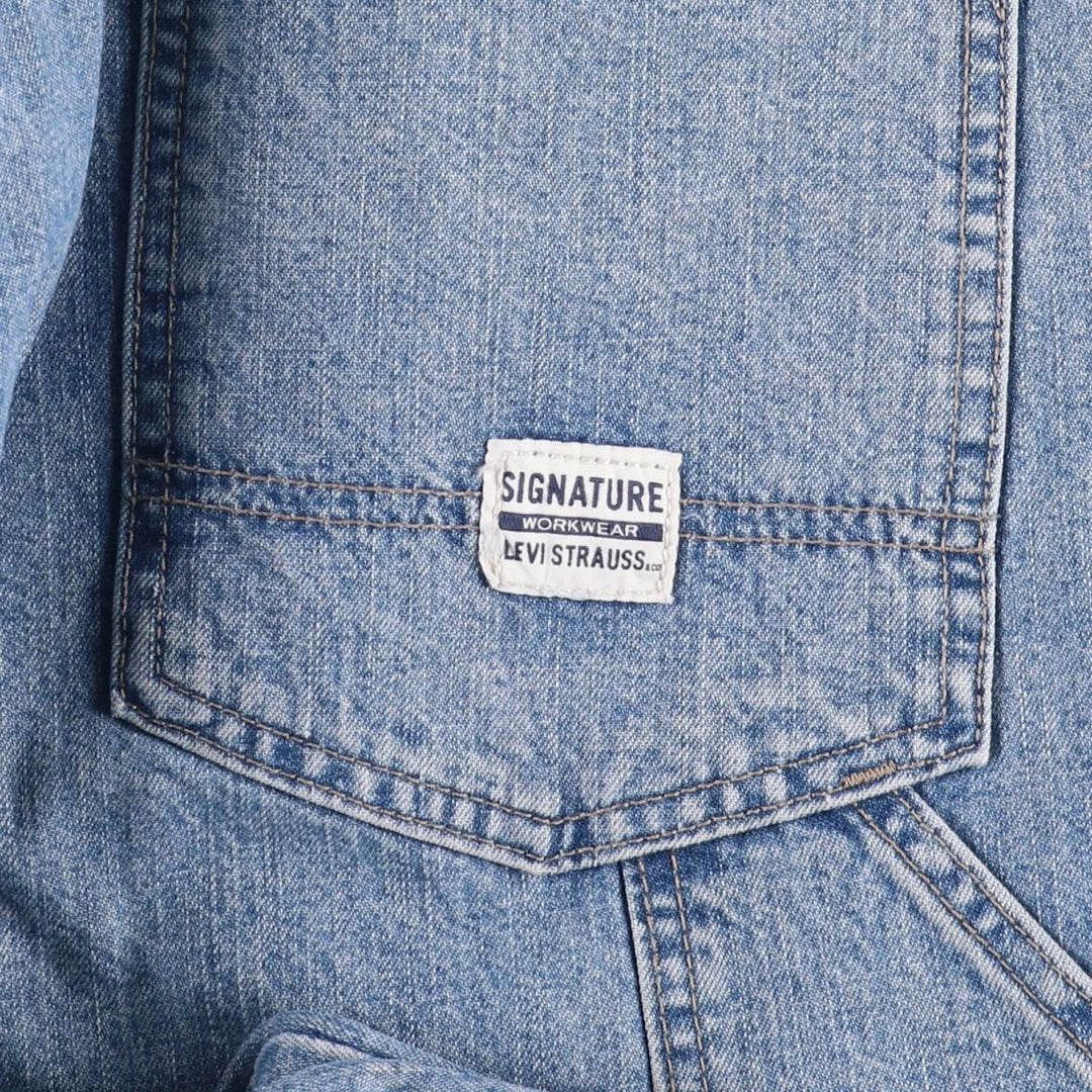 Levi's Signature Carpenter Denim Painter Pants, Men's, Size 34 cotton blue type Vintage Second Hand