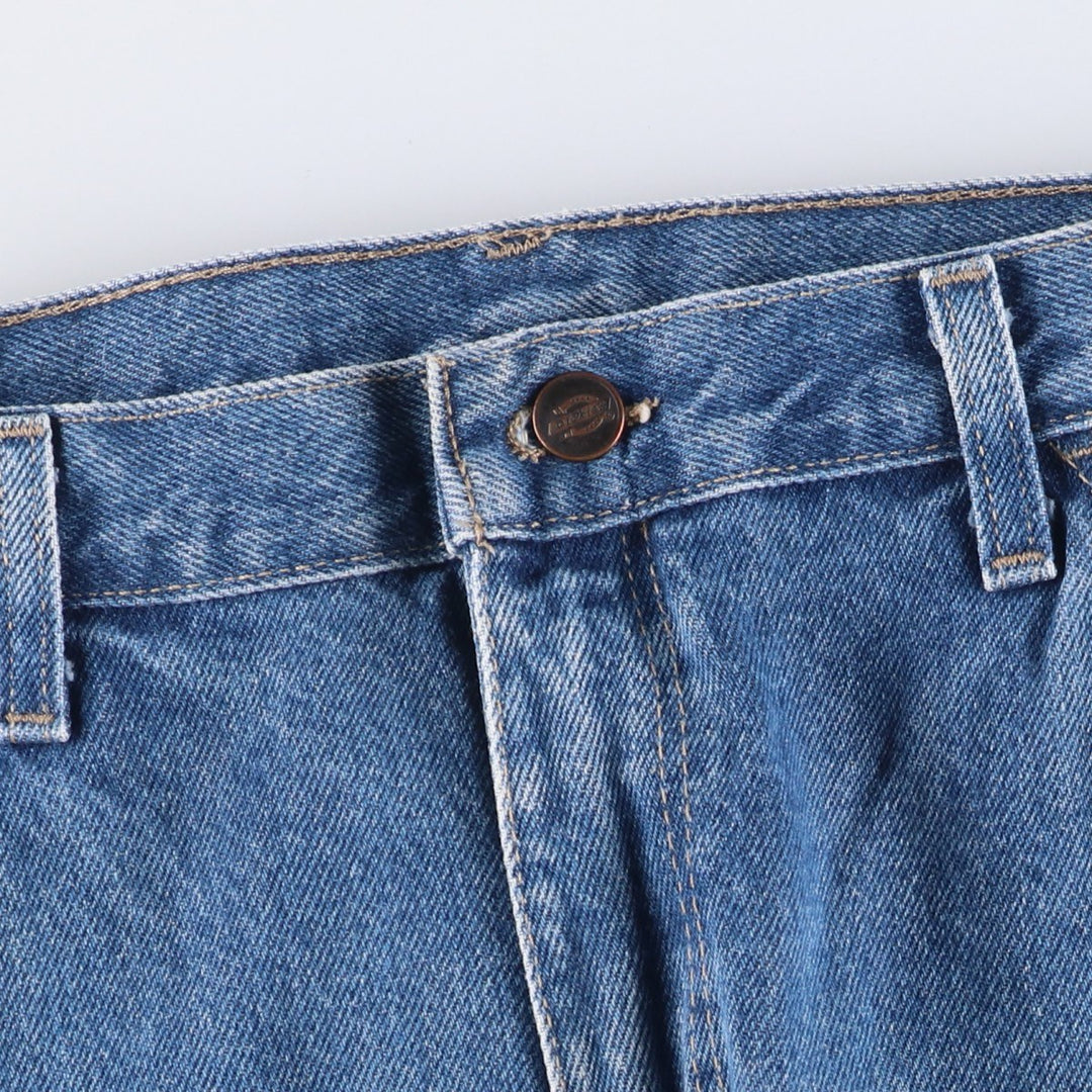 Dickies denim painter pants for men, equivalent to W33 cotton blue type Vintage Second Hand