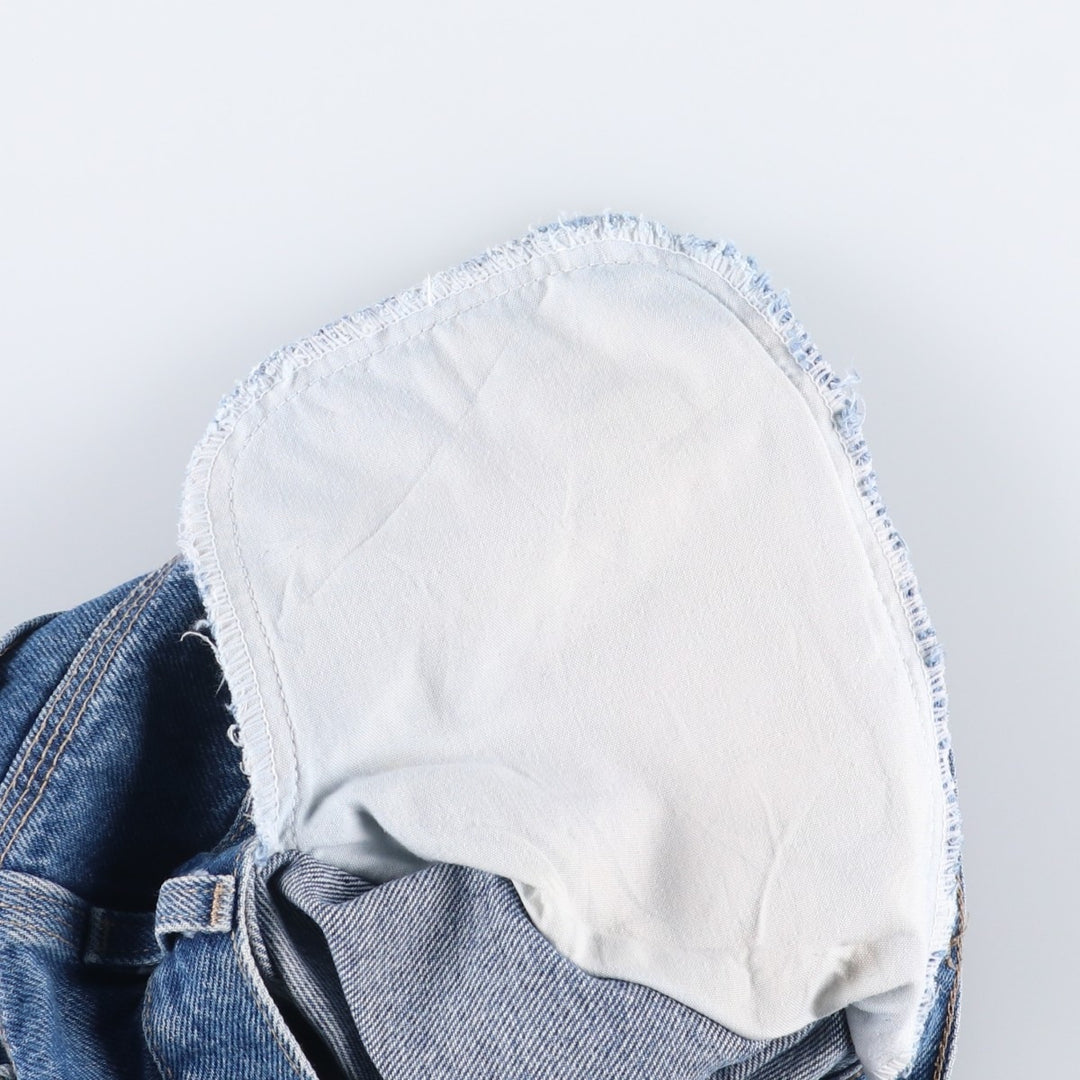 Dickies denim painter pants for men, equivalent to W33 cotton blue type Vintage Second Hand