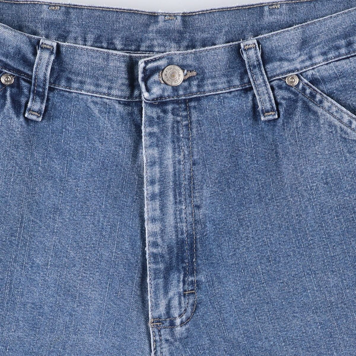 00'S Wrangler CARPENTER denim painter pants for men, W35 equivalent cotton blue type Vintage Second Hand
