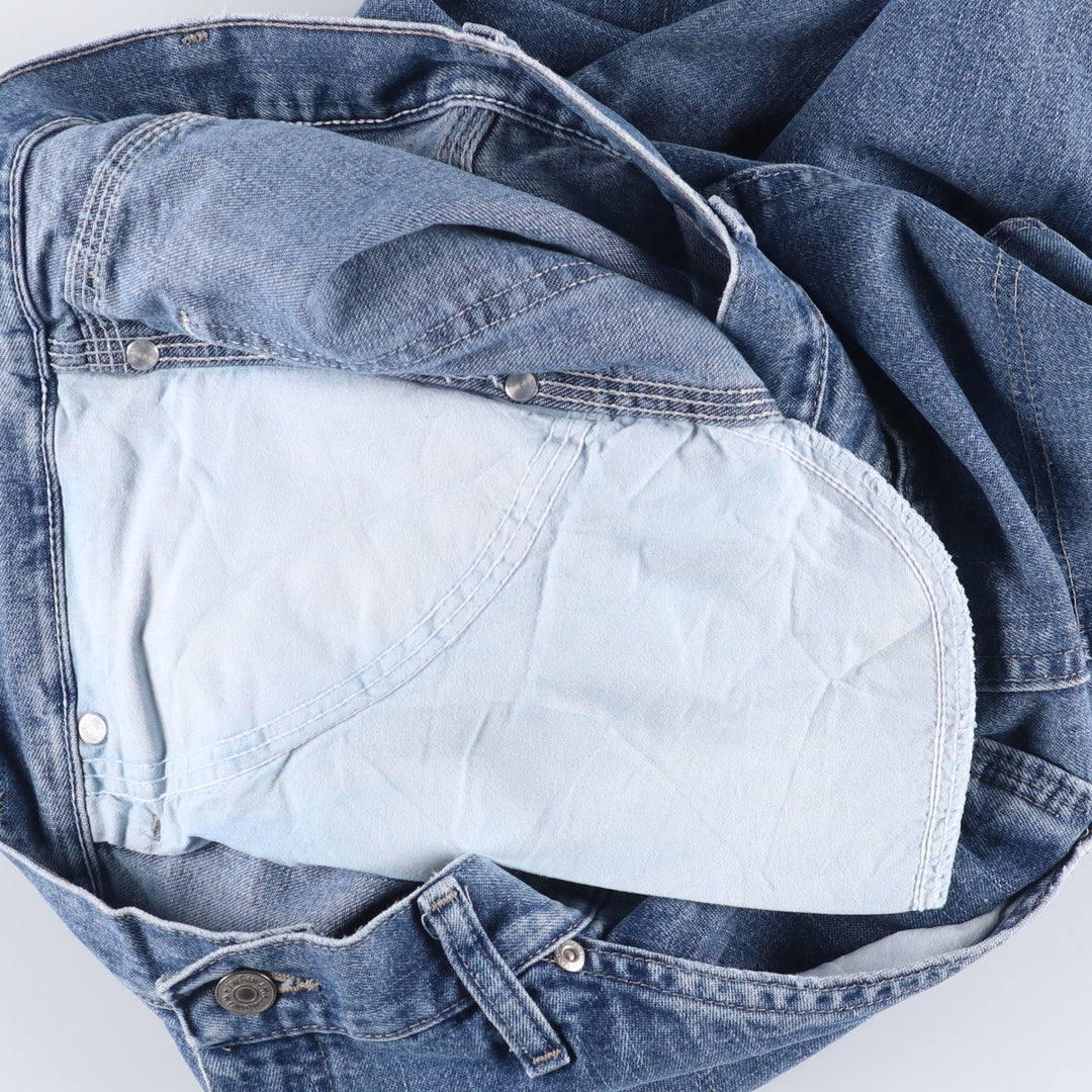 00'S Wrangler CARPENTER denim painter pants for men, W35 equivalent cotton blue type Vintage Second Hand