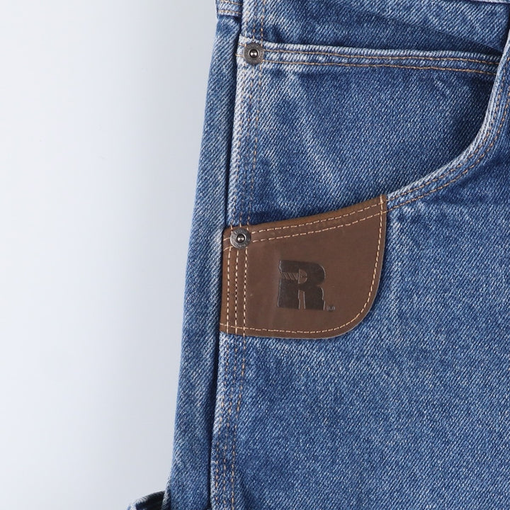 Wrangler RIGGS WORKWEAR Denim Painter Pants Men's W34 equivalent cotton blue type Vintage Second Hand