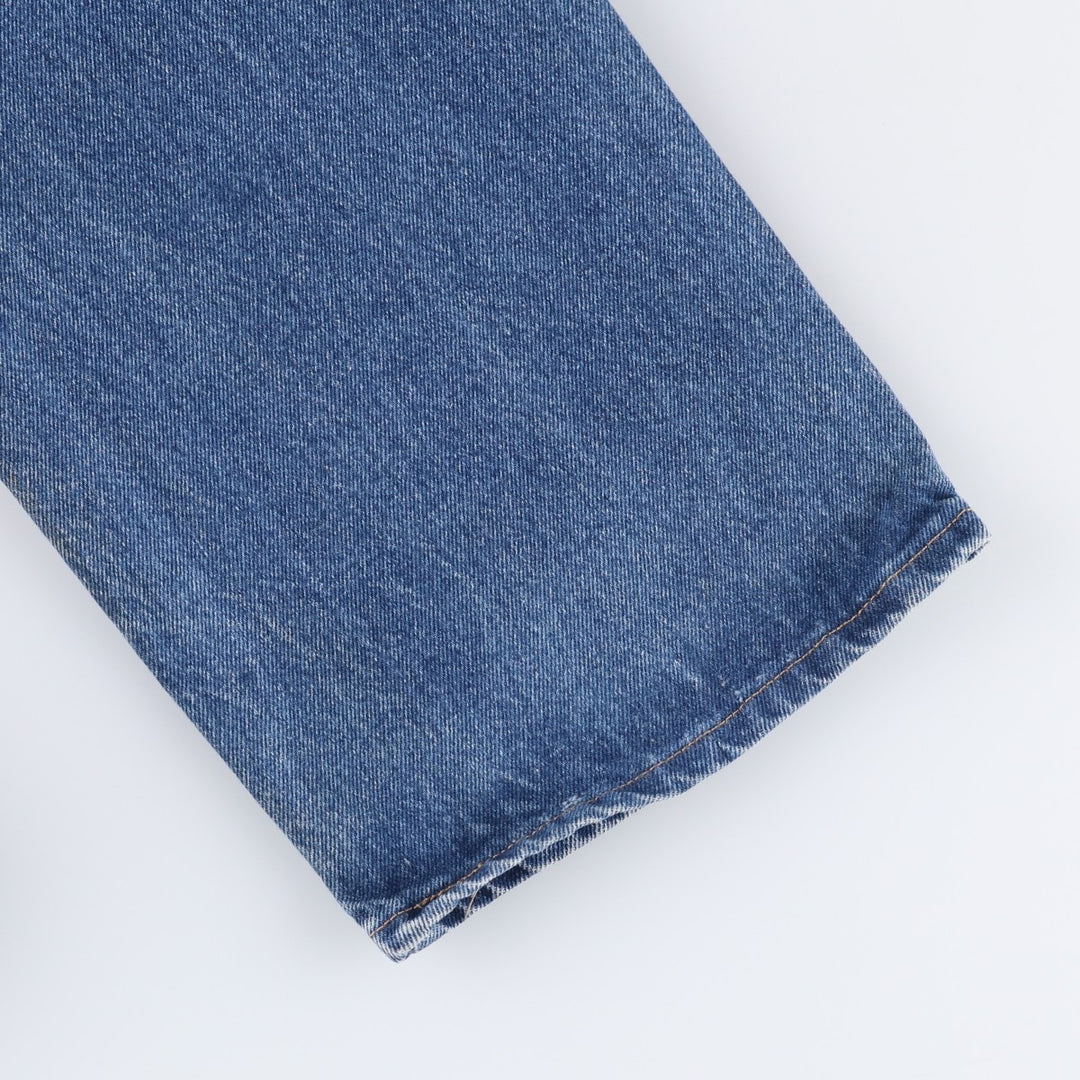 Wrangler RIGGS WORKWEAR Denim Painter Pants Men's W34 equivalent cotton blue type Vintage Second Hand