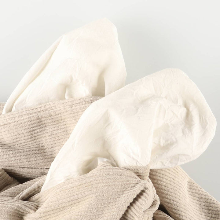 Vintage 90'S Tommy Hilfiger two-pleat corduroy pants, men's size W32. cotton Beige type Vintage Second Hand