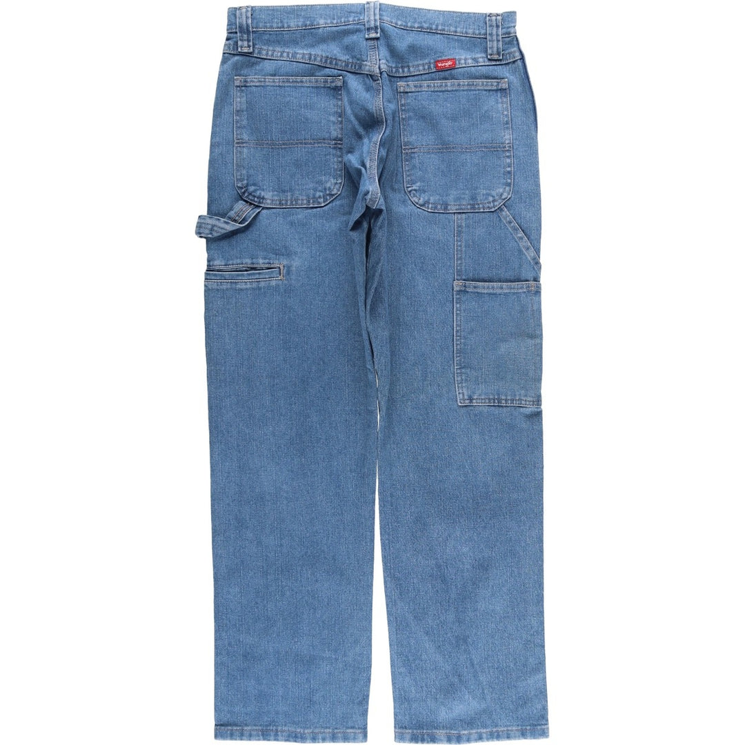 Wrangler Denim Painter Pants for Men, W32 equivalent cotton blue type Vintage Second Hand