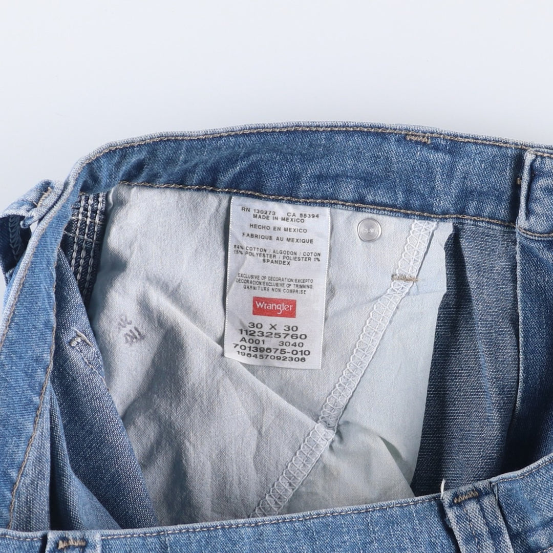 Wrangler Denim Painter Pants for Men, W32 equivalent cotton blue type Vintage Second Hand