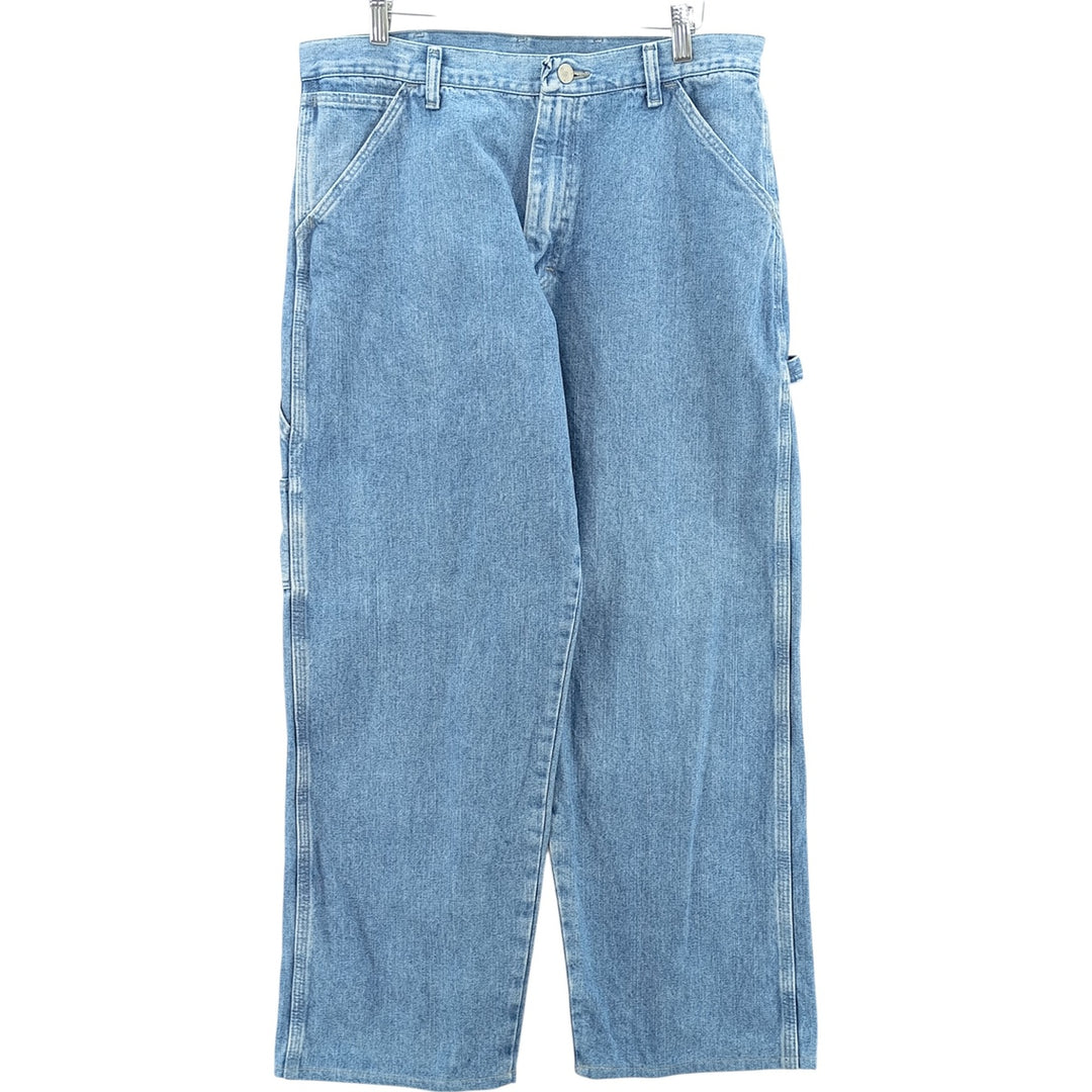 Wrangler HERO Denim Painter Pants for Men, W34 equivalent cotton blue type Vintage Second Hand