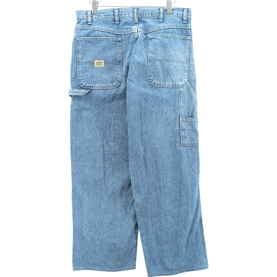 Wrangler HERO Denim Painter Pants for Men, W34 equivalent cotton blue type Vintage Second Hand