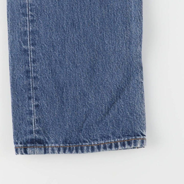 Levi's 501 straight denim pants for men, size W33 cotton blue type Vintage Second Hand
