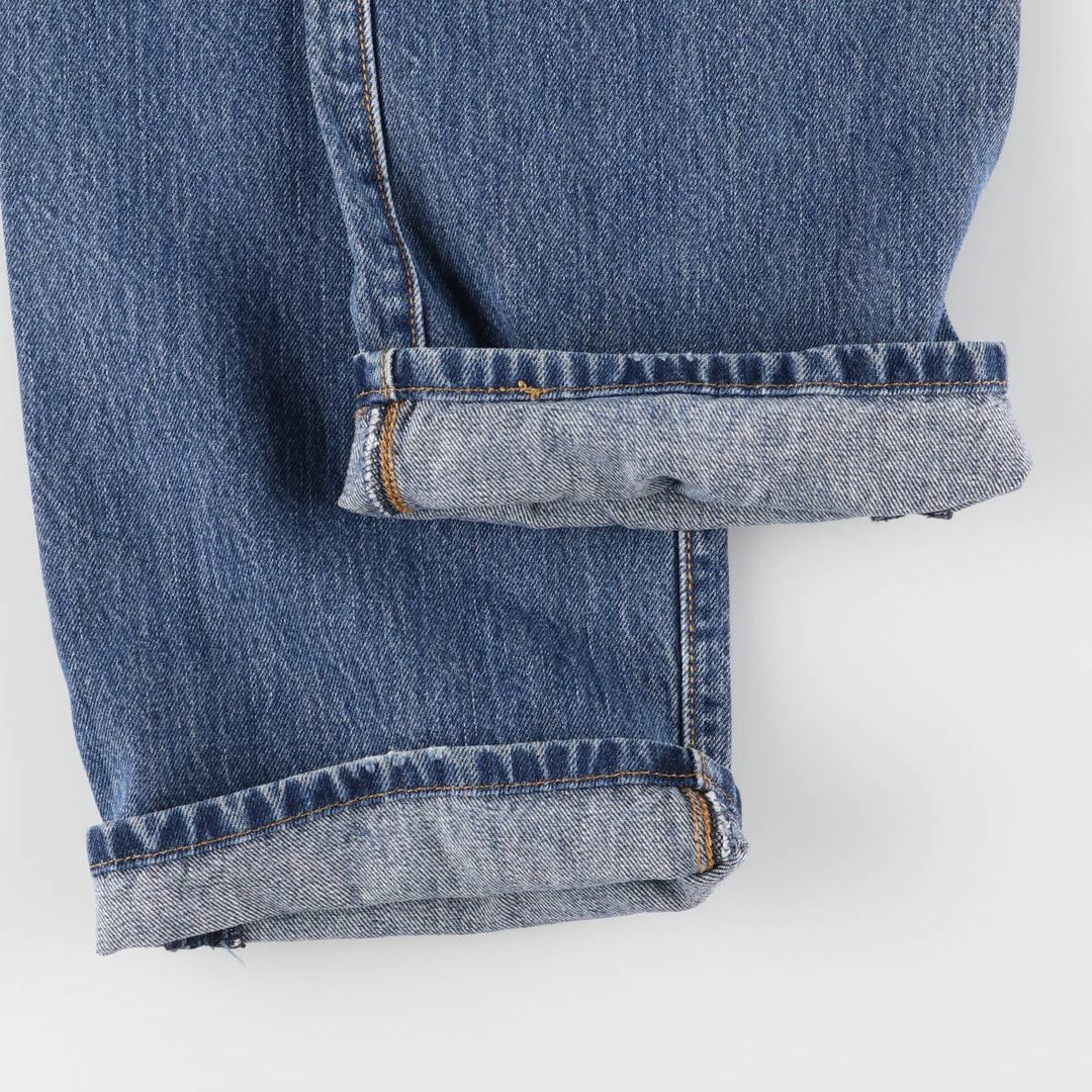 Levi's 501 straight denim pants for men, size W33 cotton blue type Vintage Second Hand