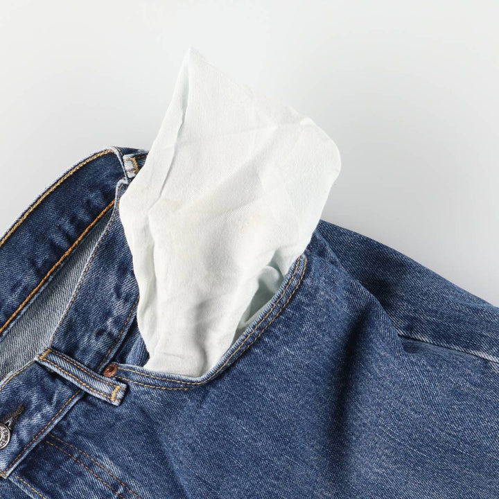 Levi's 501 straight denim pants for men, size W33 cotton blue type Vintage Second Hand