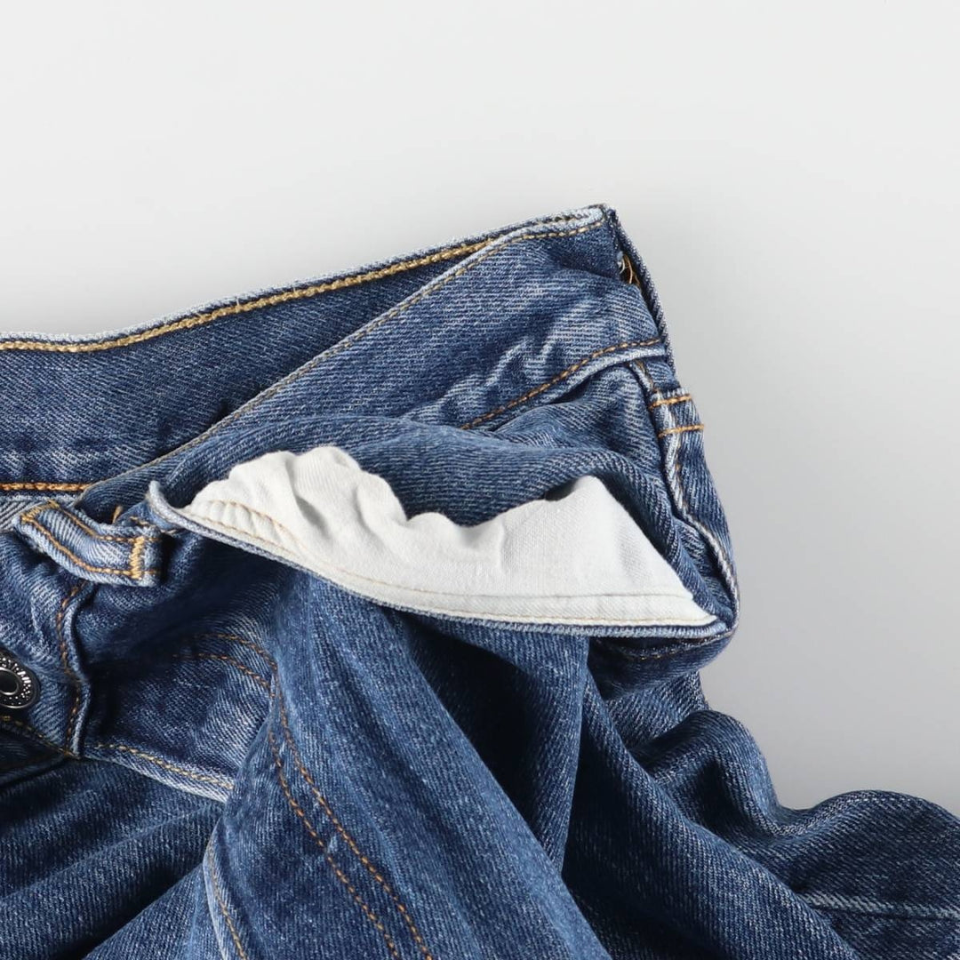 Levi's 501 straight denim pants for men, size W33 cotton blue type Vintage Second Hand