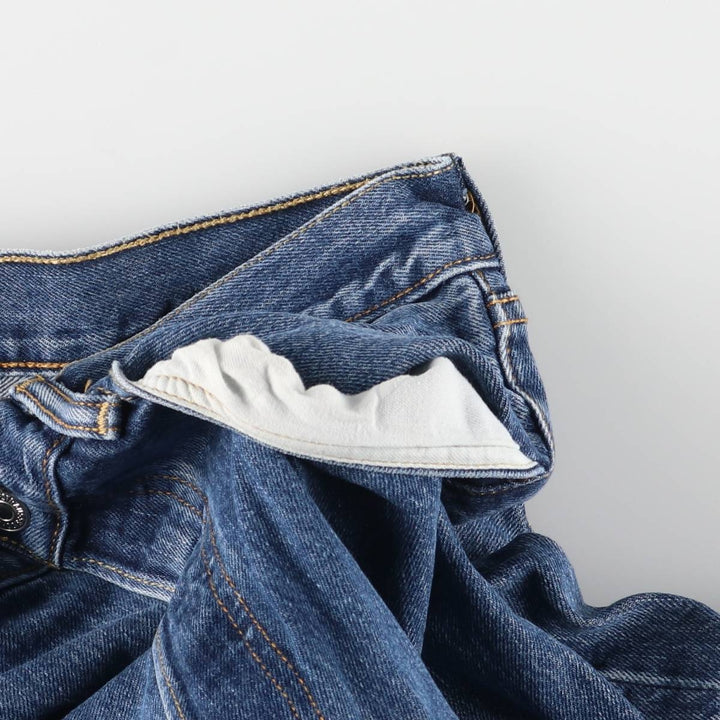 Levi's 501 straight denim pants for men, size W33 cotton blue type Vintage Second Hand