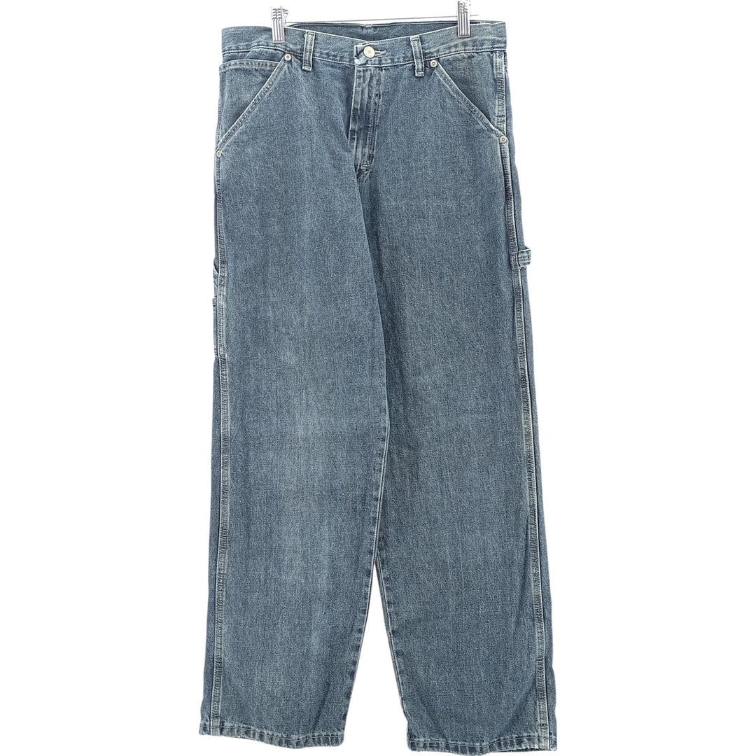 Wrangler Denim Painter Pants for Men, W32 equivalent cotton blue type Vintage Second Hand