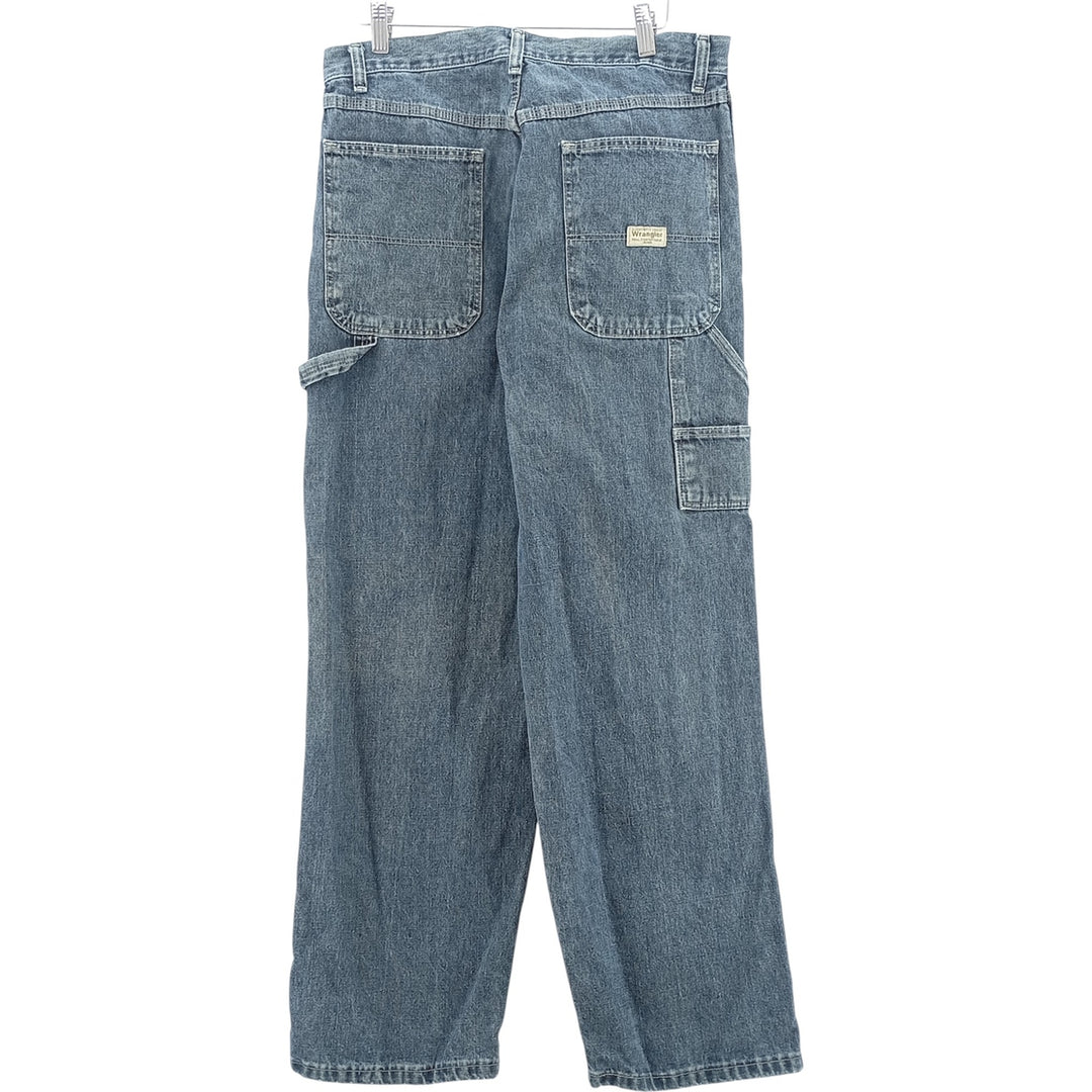 Wrangler Denim Painter Pants for Men, W32 equivalent cotton blue type Vintage Second Hand