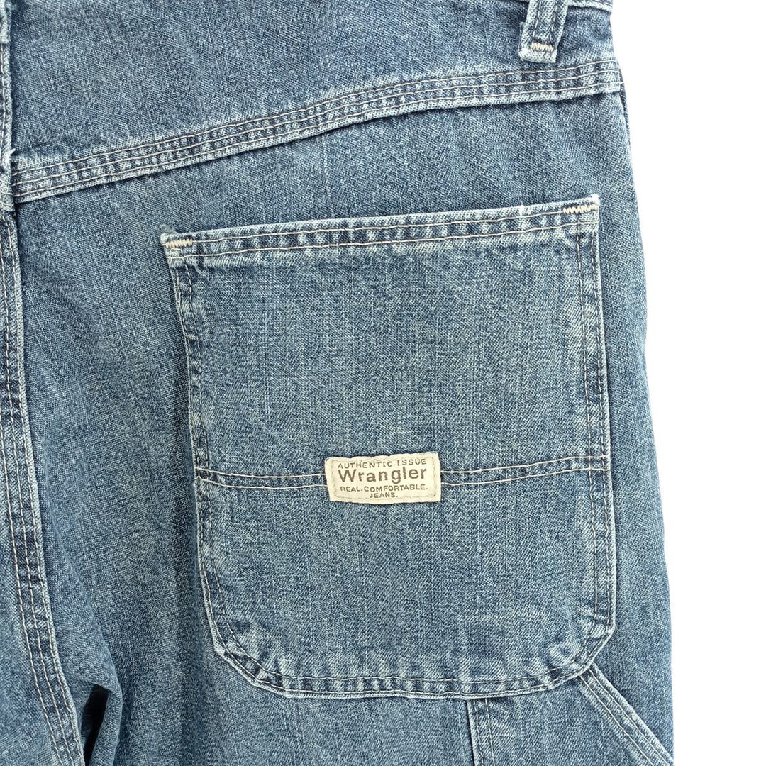 Wrangler Denim Painter Pants for Men, W32 equivalent cotton blue type Vintage Second Hand