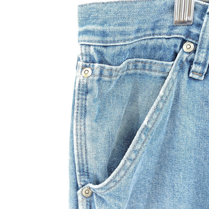 00'S Wrangler CARPENTER denim painter pants for men, W35 equivalent cotton blue type Vintage Second Hand