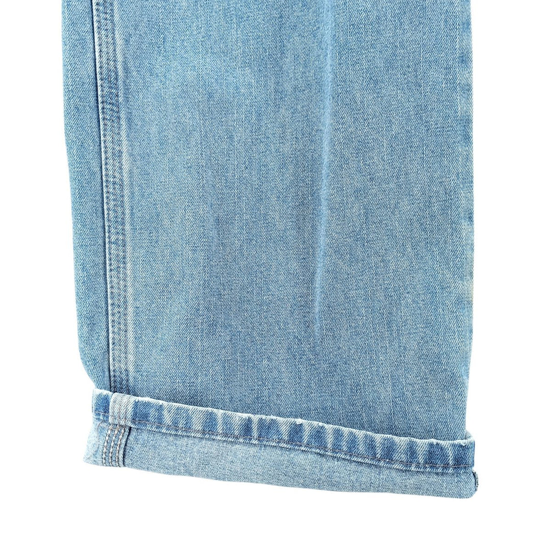 00'S Wrangler CARPENTER denim painter pants for men, W35 equivalent cotton blue type Vintage Second Hand