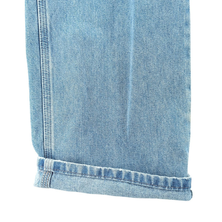 00'S Wrangler CARPENTER denim painter pants for men, W35 equivalent cotton blue type Vintage Second Hand
