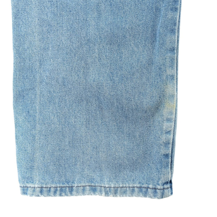 00'S Wrangler CARPENTER denim painter pants for men, W35 equivalent cotton blue type Vintage Second Hand