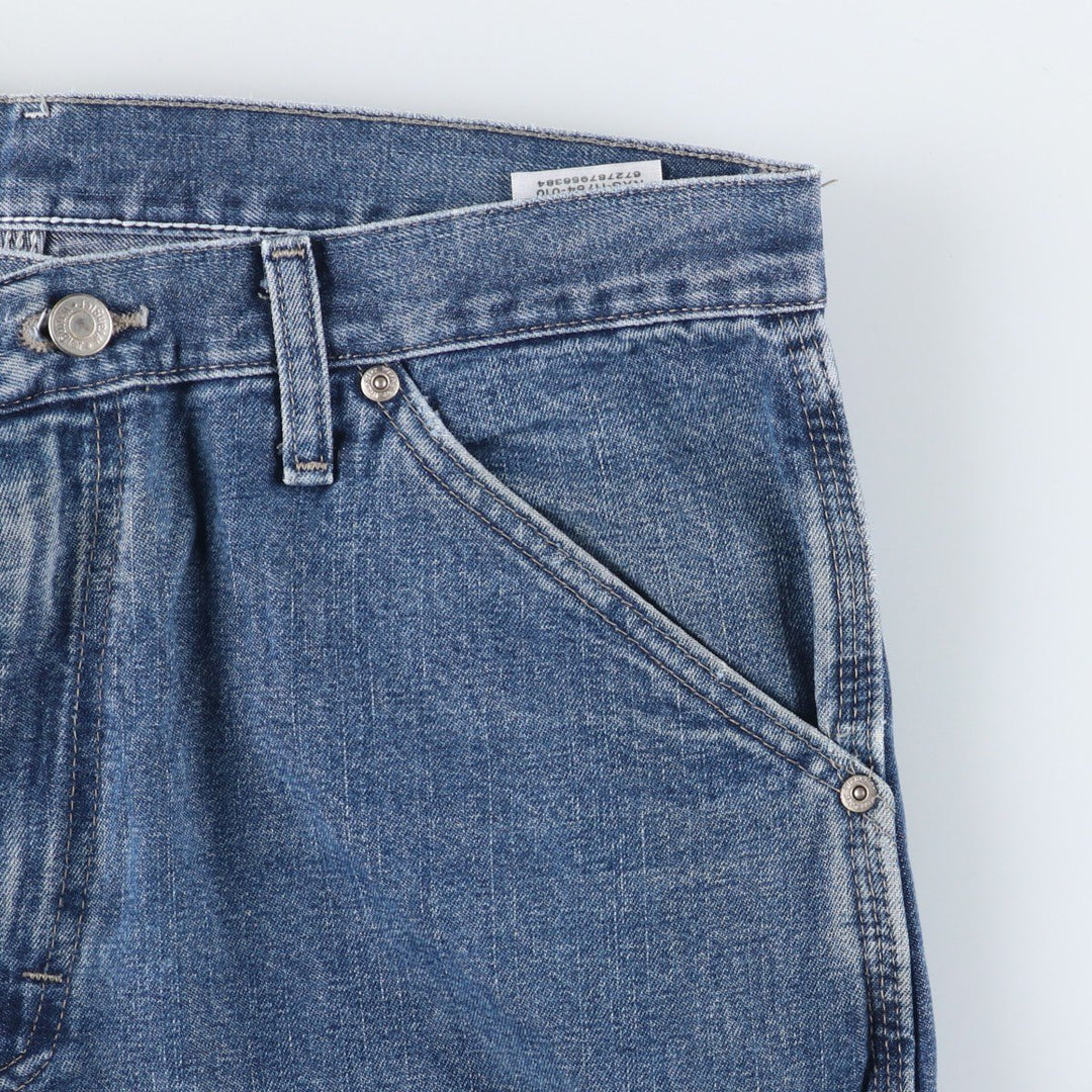 00'S Wrangler CARPENTER denim painter pants for men, equivalent to W34 cotton blue type Vintage Second Hand