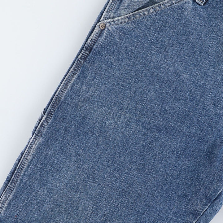 00'S Wrangler CARPENTER denim painter pants for men, equivalent to W34 cotton blue type Vintage Second Hand