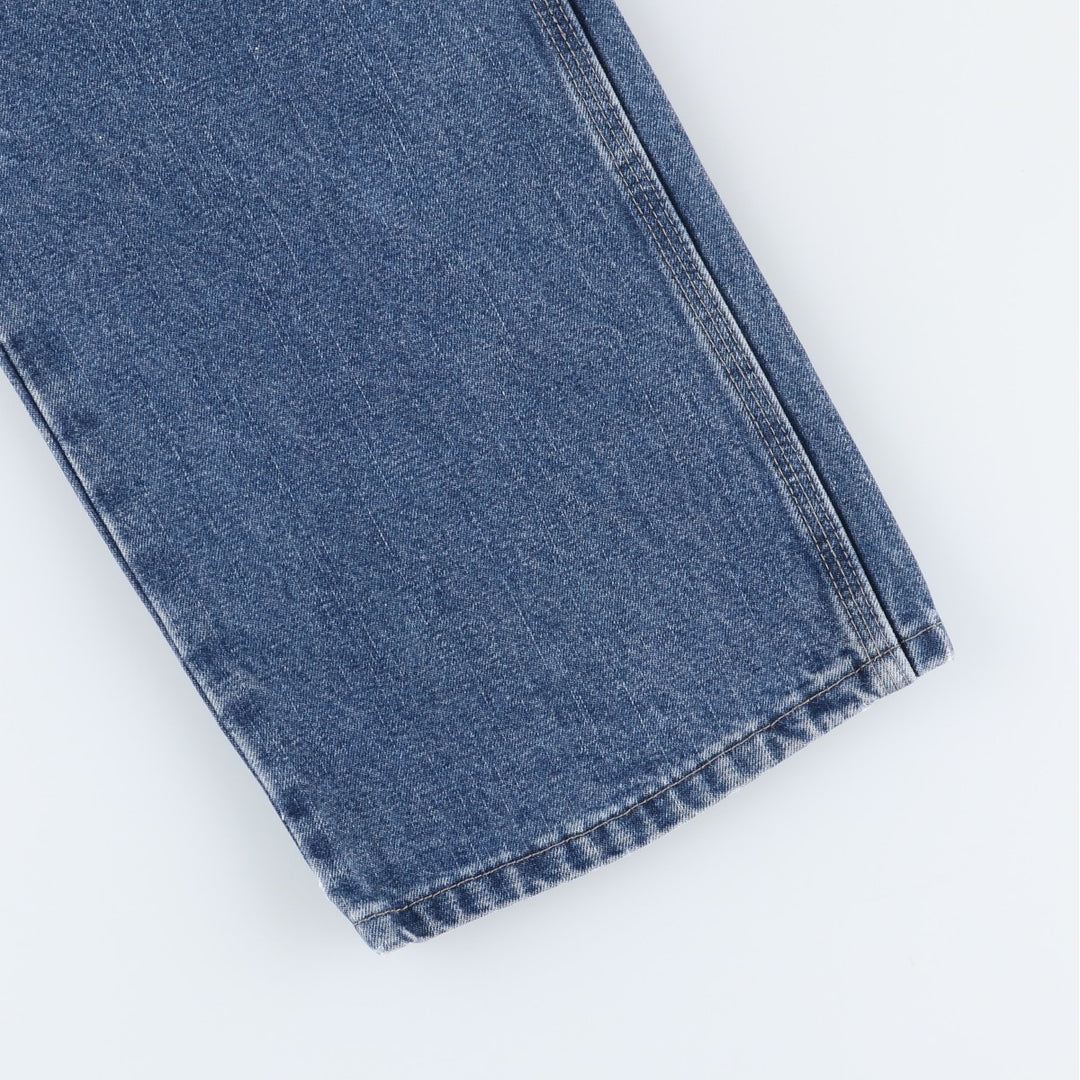 00'S Wrangler CARPENTER denim painter pants for men, equivalent to W34 cotton blue type Vintage Second Hand