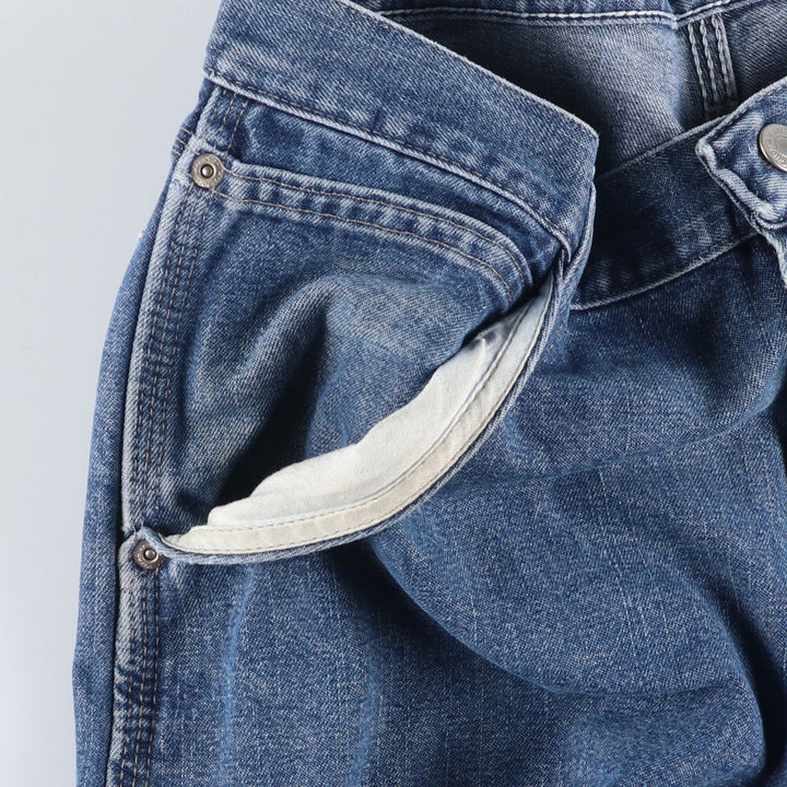 00'S Wrangler CARPENTER denim painter pants for men, equivalent to W34 cotton blue type Vintage Second Hand