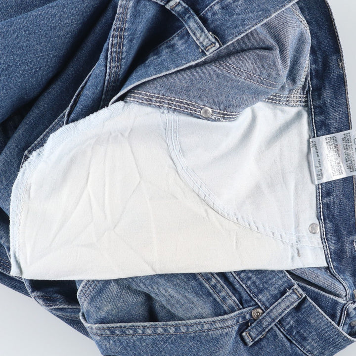 00'S Wrangler CARPENTER denim painter pants for men, equivalent to W34 cotton blue type Vintage Second Hand