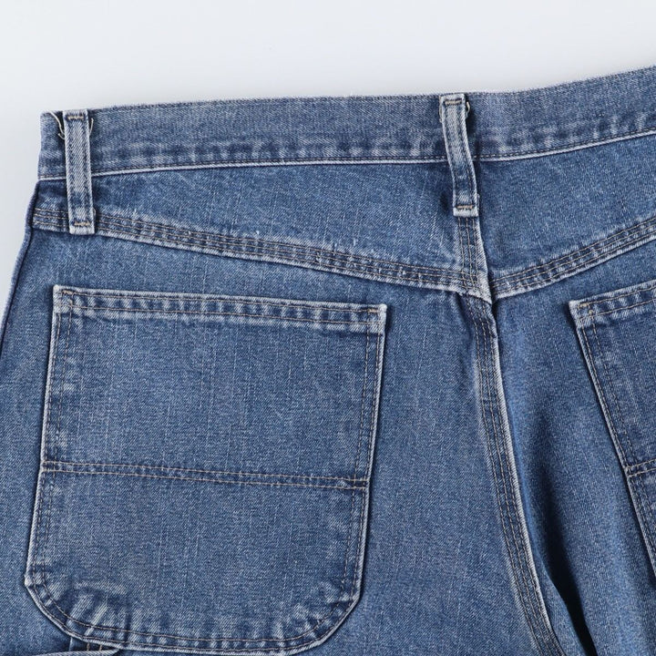 00'S Wrangler CARPENTER denim painter pants for men, equivalent to W34 cotton blue type Vintage Second Hand