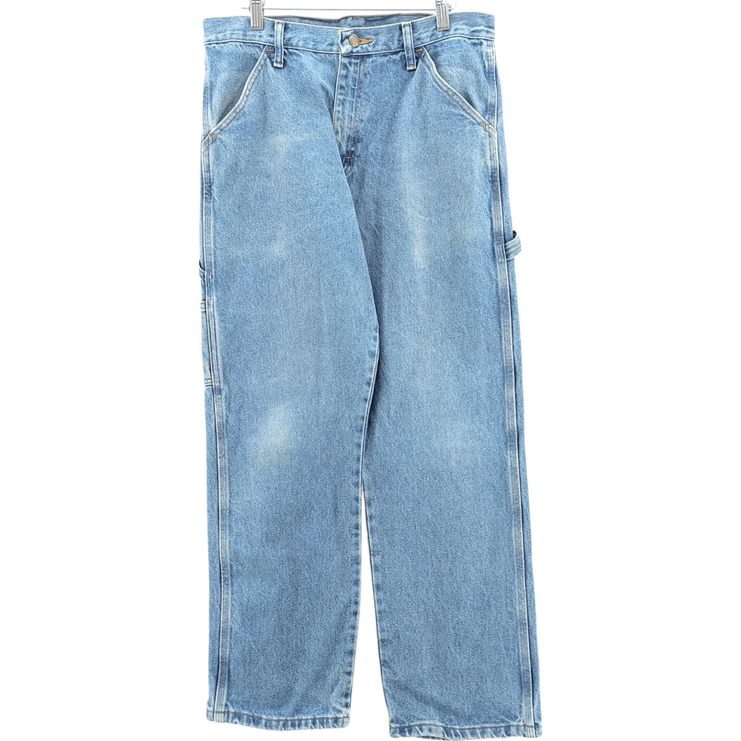 Rustler Denim Painter Pants for Men (W32 equivalent) cotton blue type Vintage Second Hand