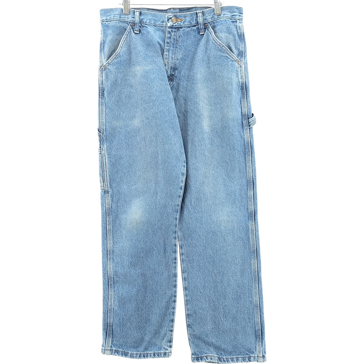 Rustler Denim Painter Pants for Men (W32 equivalent) cotton blue type Vintage Second Hand