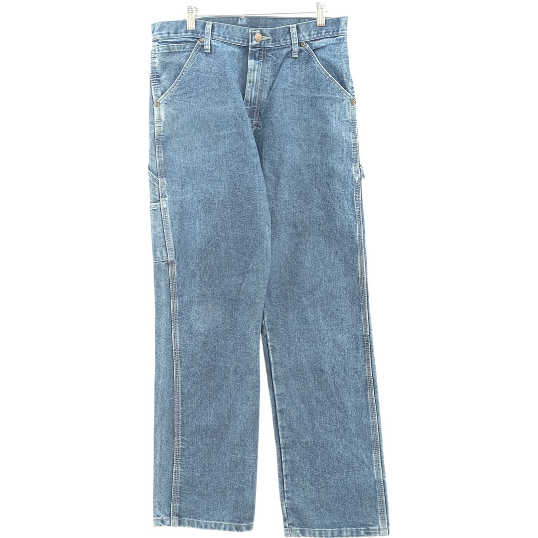 Wrangler Carpenter Denim Painter Pants, Men's, Size W34 cotton blue type Vintage Second Hand
