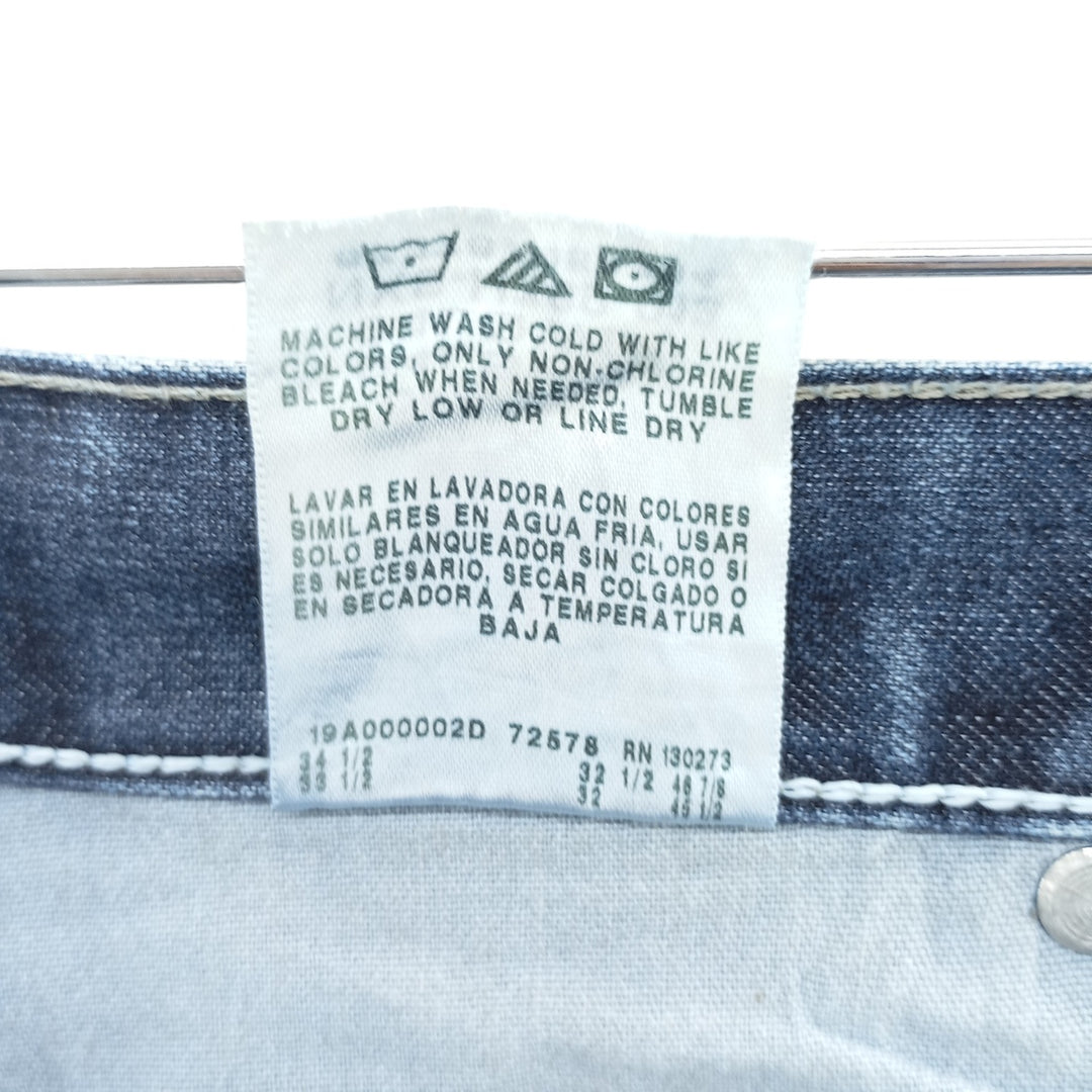 Wrangler Carpenter Denim Painter Pants, Men's, Size W34 cotton blue type Vintage Second Hand