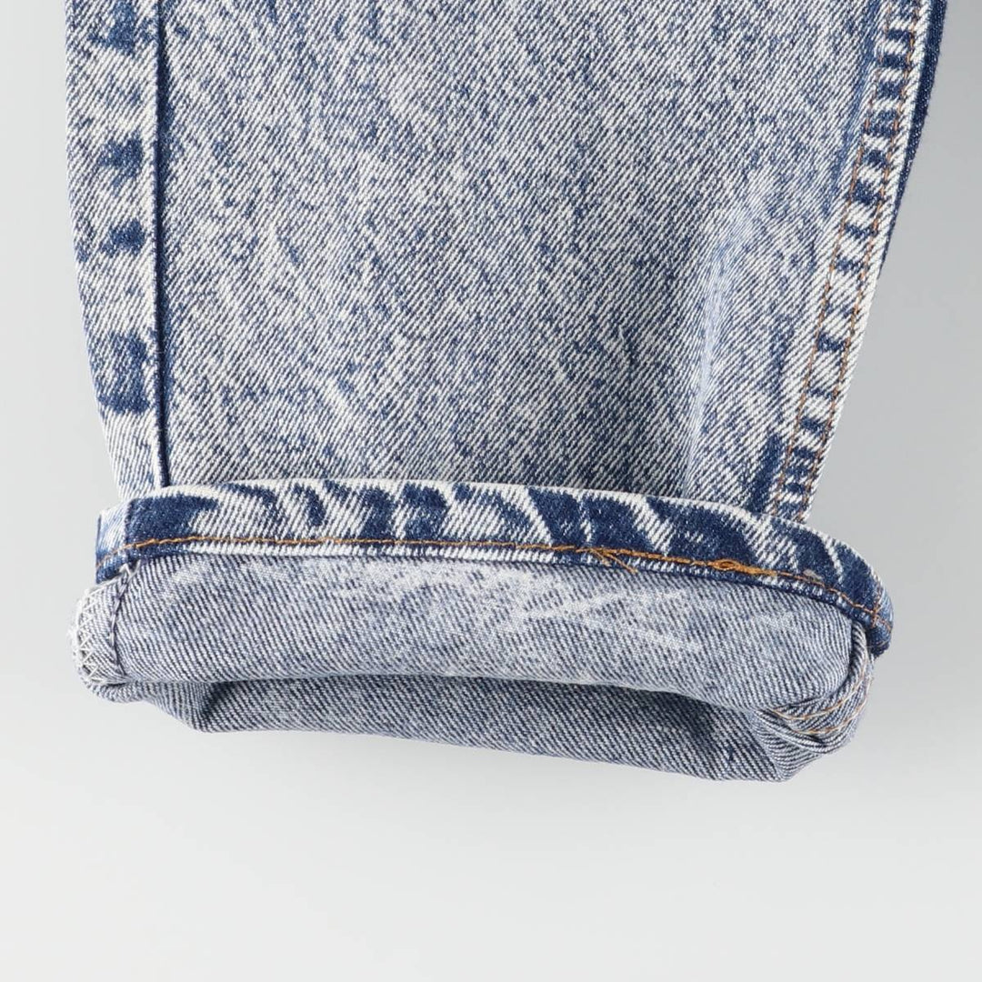 2000'S Levi's 505 Chemical Wash Tapered Denim Pants, Made in USA, Men's Size W31 cotton blue type Vintage Second Hand