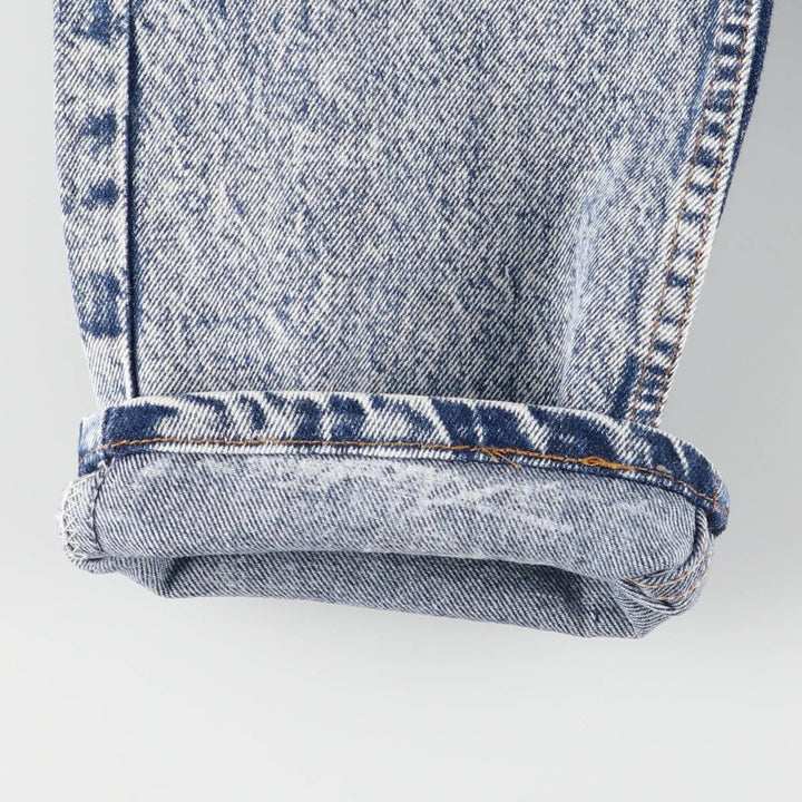 2000'S Levi's 505 Chemical Wash Tapered Denim Pants, Made in USA, Men's Size W31 cotton blue type Vintage Second Hand