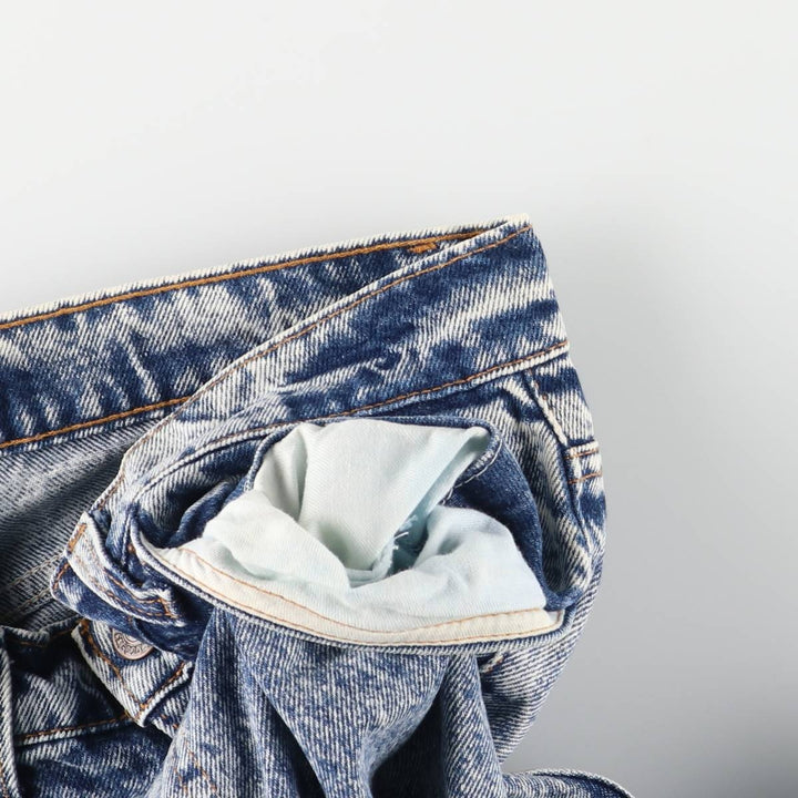 2000'S Levi's 505 Chemical Wash Tapered Denim Pants, Made in USA, Men's Size W31 cotton blue type Vintage Second Hand