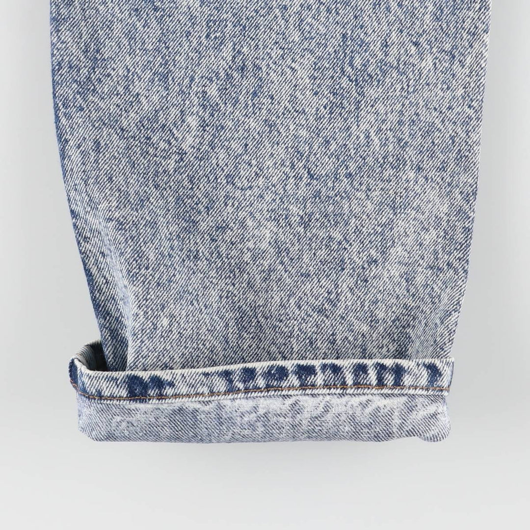 2000'S Levi's 505 Chemical Wash Tapered Denim Pants, Made in USA, Men's Size W31 cotton blue type Vintage Second Hand