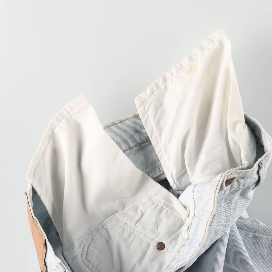 90'S Levi's 550-4804 Relaxed Fit Tapered Leg Denim Pants, Made in USA, Men's, Size W31, Vintage cotton Blue type light blue Vintage Second Hand