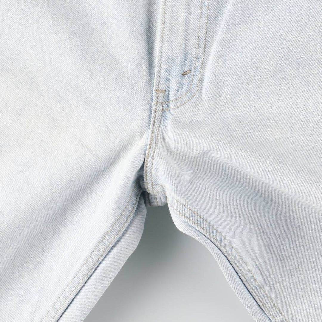 90'S Levi's 550-4804 Relaxed Fit Tapered Leg Denim Pants, Made in USA, Men's, Size W31, Vintage cotton Blue type light blue Vintage Second Hand