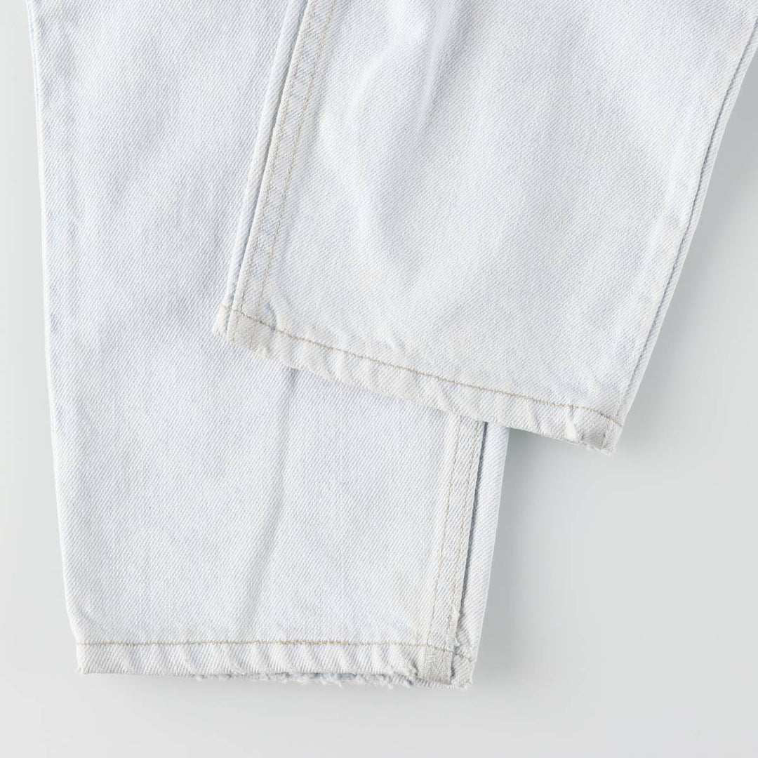 90'S Levi's 550-4804 Relaxed Fit Tapered Leg Denim Pants, Made in USA, Men's, Size W31, Vintage cotton Blue type light blue Vintage Second Hand