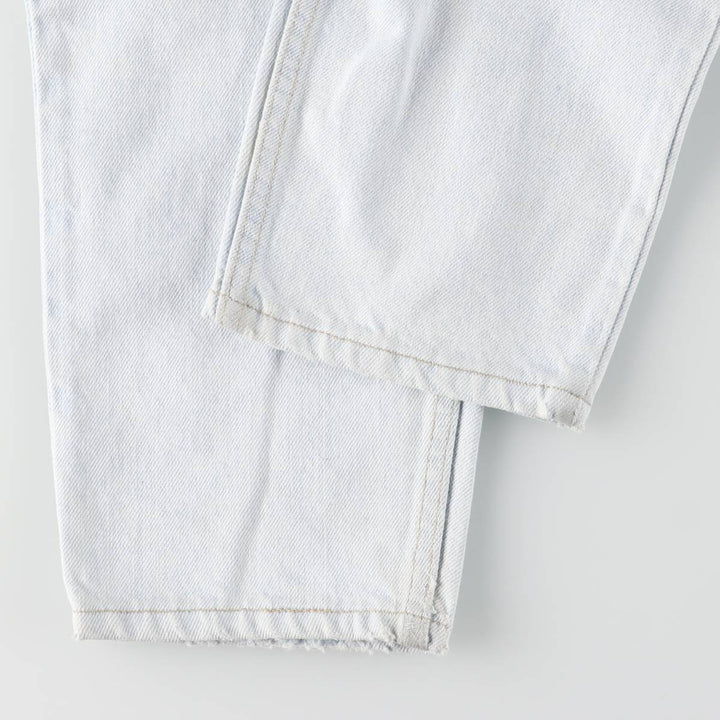 90'S Levi's 550-4804 Relaxed Fit Tapered Leg Denim Pants, Made in USA, Men's, Size W31, Vintage cotton Blue type light blue Vintage Second Hand