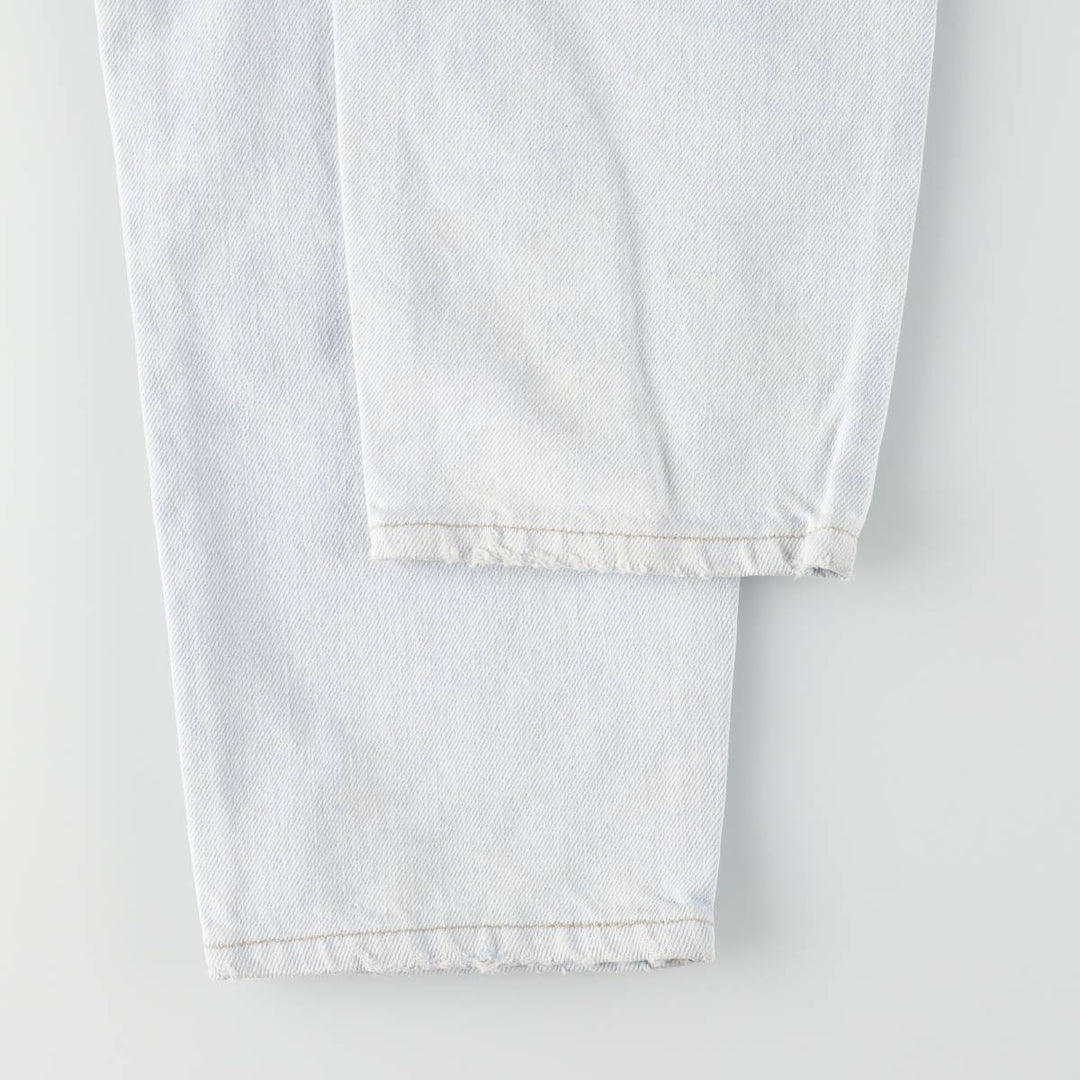 90'S Levi's 550-4804 Relaxed Fit Tapered Leg Denim Pants, Made in USA, Men's, Size W31, Vintage cotton Blue type light blue Vintage Second Hand