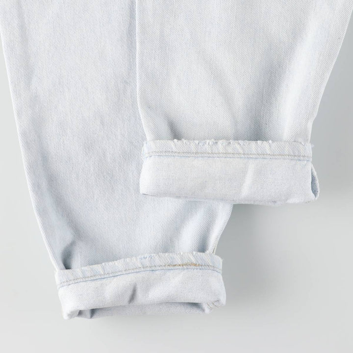 90'S Levi's 550-4804 Relaxed Fit Tapered Leg Denim Pants, Made in USA, Men's, Size W31, Vintage cotton Blue type light blue Vintage Second Hand